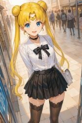 clothes gold_hair gpt sailor_moon shirt