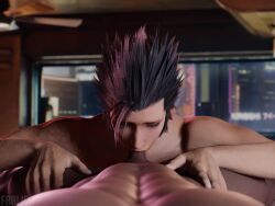 2boys 3d animated blender blowjob blue_eyes cock_hungry crisis_core_final_fantasy_vii dark-skinned_male deepthroat erect_penis fellatio final_fantasy final_fantasy_vii final_fantasy_vii_remake frolich gay gay_blowjob giving_head interracial light-skinned_male male male/male male_only male_pov oral penis penis_in_mouth pov pov_blowjob pov_crotch sound sucking_penis video yaoi zack_fair