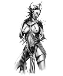 clive_barker's_jericho demon female monster oc original_character tarik_boussekine topless video_games