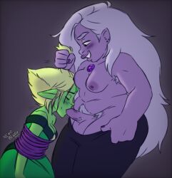 amethyst (steven universe) from cartoon network by zippitydont