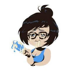 mei (overwatch) from overwatch by nofapplease