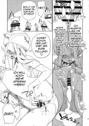 aged_up bobobo censored comic deutsch female female_focus german german_text jewelry_bonney male manga milf one_piece page_15 page_number pirate right_to_left