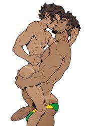 big_penis boner brothers brothers_kissing dilftown embracing erect_penis erection gay hard_on hispanic hispanic_male huge_cock incest latino lucas_souza male male_only men_kissing muscles muscular muscular_male older_brother_and_younger_brother penis rico_souza schizoid speedo_down tanlines twitter_user_oc veiny_penis yaoi