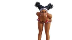 3d bikini image lily_hawk posing street_fighter street_fighter_6 zandrinya