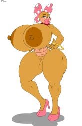 anthro big_breasts bimbo breasts breasts_bigger_than_head brewcitymonkart cricket-inc female female_only heels high_heels hourglass_figure hyper_breasts koopa koopaling mario_(series) naked nintendo nude scalie tagme tail thick_lips tits vagina wendy_o._koopa