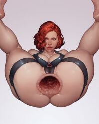 1girls ai_anatomy ai_generated anal anus black_widow_(marvel) destroyed_anus detailed_anus female female_only gaping_anus huge_anus huge_gape human human_only hyper_anus hyper_gape light-skinned_female light_skin marvel rorioriai ruined_anus solo spread_anus stable_diffusion swollen_anus tunnel_gape wrecked_ass