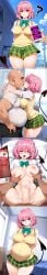 ai_generated cum_in_pussy cum_in_uterus huge_cock hypnosis impregnation jkirohin light-skinned_female light-skinned_male momo_velia_deviluke pale-skinned_female pink_hair pregnant rough_sex school_uniform size_difference story thiccwithaq_(ai_style) to_love-ru ugly_bastard x-ray