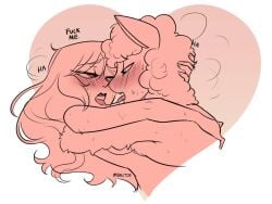 after_kiss alien alien/human alien_boy alien_male anthro_on_human artist_signature bedroom_eyes blush demanding_sex embrace english_text eye_contact female_human fur half_closed_eyes horny horny_female horny_male hug human human/anthro human_female imminent_penetration imminent_sex interspecies larger_female larger_human long_hair looking_at_another looking_at_partner looking_pleasured love_making making_love making_out male_anthro/female_human monochrome romantic romantic_sex sblitos smaller_alien smaller_anthro smaller_male sweat sweatdrop sweaty the_nature_of_predators tongue_out unseen_penetration venlil_(the_nature_of_predators) wool_(fur)