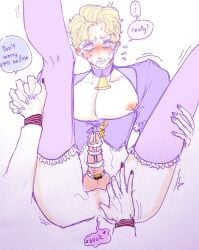 anal_insertion anal_masturbation anal_penetration anal_toy chastity_cage cock_cage collar corset crossdressing diamond_is_unbreakable donocho femboy finger_in_ass fingering fingering_anus fingering_ass gay gay_domination gay_sex imminent_sex jojo's_bizarre_adventure kosaku_kawajiri male/male male_focus male_nipples male_penetrated orgasm_denial pink_nipples thighhighs torture twink twunk vibrator yoshikage_kira