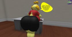 Isabelle (Animal Crossing) Rule 34 Image