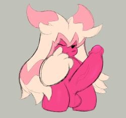 1futa anonymous_artist anthro big_balls big_penis blush erection futa_only futanari generation_9_pokemon genitals gynomorph hi_res huge_cock humanoid_genitalia humanoid_penis hyper hyper_genitalia hyper_penis intersex leaked_pokemon nintendo open_mouth penis pokemon pokemon_(species) pokemon_sv solo solo_futa tinkaton video_games winking_at_viewer