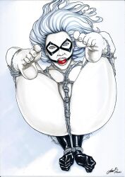 black cat (marvel) from marvel by hm1art