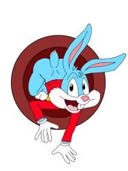 ass buster_bunny furry looney_tunes rabbit spanky15 tiny_toon_adventures