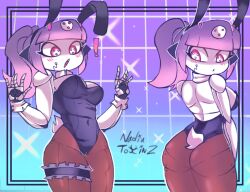 1girls ass big_ass breasts bunnysuit equinox_(nadia_toxinz) female female_only nadia_toxinz robot robot_girl solo thick_thighs wide_hips