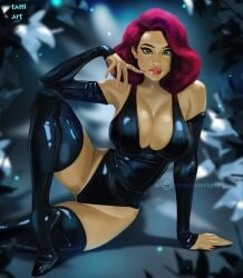 1girls black_widow_(marvel) female female_only high_heel_boots high_heels marvel natasha_romanoff scarlett_johansson solo solo_female tagme tattiart