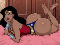 wonder woman from dc by leo dawg