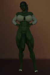 1futa 3d abs futanari gorakna green_skin huge_cock madz muscular_futa orc_futa tagme