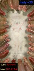 big_breasts breasts bukkake censored covered_in_cum crying cum_bath cum_dump cum_explosion cum_flood cum_flooding cum_on_body cum_on_breasts cum_on_face cum_on_leg cum_puddle cum_shower cum_slave cumdump dominant_male drowning_in_cum elf_ears elf_girl excessive_cum execution group_rape helpless helpless_female huge_breasts huge_cock huge_cumshot imminent_danger imminent_death imminent_drowning imminent_rape laying_on_back measurements no_escape public_use punishment rape_slave restrained restrained_female restrained_legs restrained_wrists sex_slave soaked_in_cum surrounded_by_penis surrounded_by_penises tears terrified this_is_your_life_now torture_chamber unknown1919