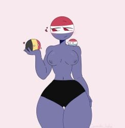 belgium (countryhumans) from countryballs by xx.canada.xx