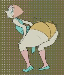 1girls alien alien_girl alien_humanoid ass ass_bigger_than_head big_ass_(female) butt butt_bigger_than_head cartoon_network color color_edit colored colored_sketch colorized colorshun female female_focus female_only gem_(species) huge_ass huge_butt mahmapuu open_mouth pearl_(steven_universe) rubber short_hair socks steven_universe twerk twerking