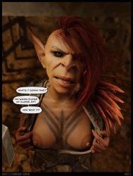 sazza from baldur's gate 3 by quick e