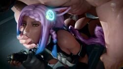 1boy 1girls 30_seconds 3d_animation animal_ears animal_humanoid animal_tail animated blue_hair bouncing_breasts breasts bubble_ass bubble_butt cat_ears cat_tail cum cum_in_pussy cum_inside cumming cumming_in_pussy cumming_inside cumming_while_penetrating dark-skinned_female dark_skin doggy_style eutrope evilaudio female final_fantasy final_fantasy_xiv initial_a longer_than_30_seconds sex sex_from_behind sound straight tagme vaginal_sex video yellow_eyes