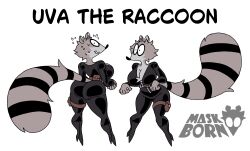1girls anthro ass big_tail breasts diegutan female female_only oc original_character raccoon raccoon_girl tagme tail thighs uva_the_raccoon