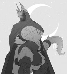 absurd_res ambiguous_species anthro balls big_balls big_muscles big_pecs big_penis booty_shorts bulge clothing creaturemuse dialogue dripping garrett_(creaturemuse) genital_fluids genitals hi_res hood hood_up huge_balls huge_cock huge_thighs kneehigh_boots leather_boots male monochrome muscular muscular_anthro muscular_arms muscular_legs muscular_male muscular_thighs nipple_piercing nipples pecs penis sharp_teeth solo solo_male tail teeth tenting text thick_arms thick_penis thick_thighs underboob underwear unknown_species
