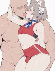 ai_generated felix_argyle femboy french_kiss heavy_breathing kissing meupfem otoko_no_ko sissy sweat sweatdrop sweating tagme very_sweaty yaoi