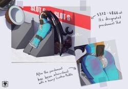 absurd_res anal anal_sex ass blindfold bondage bound buttplug chastity_device clothing collar cuff_(restraint) dragon english_text feral hi_res latex latex_clothing latex_skinsuit male muzzle_(object) muzzled mythological_creature mythological_scalie mythology n1k0 object_in_ass penetration plug_(sex_toy) prisoner restraints scalie sensory_deprivation sex_toy sex_toy_in_ass sex_toy_insertion skinsuit solo spanking_mark tail text tight_clothing