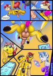 absurd_res anal anal_penetration animal_genitalia animal_penis askfrosty balls brainwashing clothing dialogue drone dronification duo earth_pony equid equine equine_genitalia equine_penis fan_character feral flared_penis frost_bright genitals hair hasbro hi_res horn horse hypnosis hypnotic_eyes latex latex_clothing latex_legwear latex_mask latex_skinsuit latex_stockings legwear male male/male mammal mask medial_ring mind_control my_little_pony mythological_creature mythological_equine mythology object_in_urethra penetration penis pony quadruped questionable_consent skinsuit sounding_rod speech_bubble stockings suspension tablet tight_clothing unicorn urethral urethral_penetration
