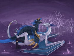 anzu_(warcraft) avian bird blizzard_entertainment byzil crystalsong_forest dragon feral hypnoticdragon mount_(warcraft) northrend raven_lord_(warcraft) scalie sex source_request warcraft wings world_of_warcraft