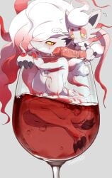2026 3_claws absurd_res alcohol animal_genitalia animal_penis anthro areola arms_bent balls bent_legs beverage big_balls big_breasts big_penis biped black_inner_ear blush bodily_fluids breast_size_difference breasts busty_feral canine_genitalia canine_penis claw_fingers claws container cup cute_fangs digital_media_(artwork) drinking_glass duo ellipsis erection eye_markings fangs female female_anthro feral fuli_jeffery fur generation_8_pokemon genital_fluids genitals glass glass_container glass_cup gloves_(marking) grey_background grey_body grey_fur gynomorph gynomorph/female gynomorph_feral hair hanging_breasts hi_res hisuian_form hisuian_zoroark hisuian_zorua huge_cock hyper hyper_genitalia hyper_penis intersex intersex/female intersex_feral inverted_nipples knot knotted_penis larger_anthro larger_female leg_markings looking_at_genitalia looking_at_penis markings mouth_closed multicolored_body multicolored_hair narrowed_eyes nintendo nipples no_sclera nude nude_anthro nude_female partially_submerged penis pokemon pokemon_(species) precum pupils red_body red_hair red_pupils regional_form_(pokemon) saggy_balls shaded shocked signature simple_background size_difference small_breasts small_but_hung smaller_feral smaller_gynomorph smaller_intersex snout socks_(marking) speech_bubble sweatdrop_(iconography) tears teeth toe_claws vein veiny_penis white_hair wine wine_glass yellow_eyes zoophilia zoroark zorua