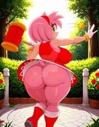 amy rose from sonic (series)
