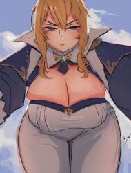 jean gunnhildr from genshin impact by erroz