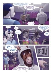 anthro bifurcation bifurcation_(sigma_x) comic dalmatian diamond_(sigma_x) domestic_dog equid equine furry hoodie horse kip_(sigma_x) male mike_(sigma_x) page_14 rodent sciurid sigma_x squirrel tagme