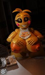 toy chica (fnaf) from five nights at freddy's by feversfm