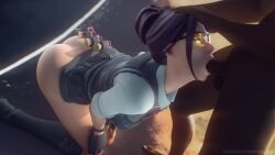 1080p 1boy 1girls 3d absurd_res animated blowjob dark-skinned_male deepthroat fortnite fpsblyck hi_res light-skinned_female mp4 rook_(fortnite) sound sunglasses tagme tinted_eyewear video yellow-tinted_eyewear