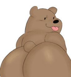 animated ass filthyopossum furry grizzly_(wbb) male_only tagme we_bare_bears