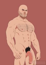 bald bald_man balls beefy big_penis chest_hair daddy headingsouth male male_only manly muscles nude penis solo solo_male tough_guy uncharted zoran_lazarevic