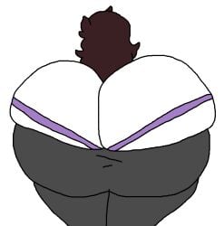 1girls ass ass_cleavage brown_hair butt_crack huge_ass jaiden jaiden_animations jaidenanimations long_hair thick_thighs torbincrow1987 yoga_pants youtube youtuber