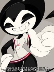 quinn (demon single) from bendy and the ink machine by demon single