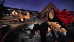 3d animated anthro anthro_only black_fur canid canine dark_fur fox fur furry furry_only light_belly male mp4 naughtyblackfox sound tagme twitter url video vr_media vrchat vrchat_avatar white_belly white_fur