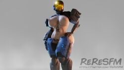 1girls 3d armor breasts female_spartan_(halo) halo_(series) helmet markings reresfm solo solo_female spartan_(halo) tagme thick