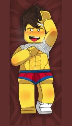 boy gay kai_(ninjago) lego lego_anatomy ninjago the_lego_ninjago_movie toony yaoi yellow_penis yellow_skin