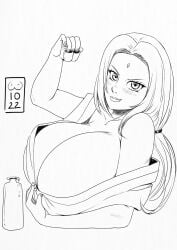 tsunade from naruto by abosomforapillow