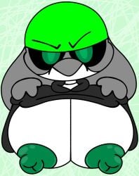 angry annoyed anthro big_breasts big_nipples bone breasts clothed clothing clothing_lift exposed_breasts female fur generation_4_pokemon green_eyes green_nipples grey_body grey_fur hi_res huge_breasts huge_nipples lua_(skeletonhearts) nintendo nipples pokemon pokemon_(species) presenting riolu shirt shirt_lift skeleton skeletonhearts solo topwear undead white_body white_fur