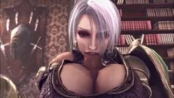 1girls 3d 3d_animation 3d_model animated big_breasts big_penis breasts fellatio fellatio_while_paizuri female isabella_valentine no_sound oral paizuri penis pov rayhuma shorter_than_30_seconds soul_calibur source_filmmaker straight tagme titjob video white_hair