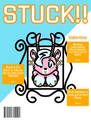 absurd_res advertisement alien anthro bear bimbo_anthro cover female foozle herm hi_res holidays intersex lips magazine magazine_cover mammal solo thick_lips through_wall valentine's_day xxx
