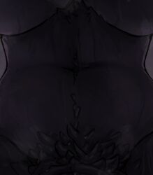 absurd_res anthro biped black_body black_fur bodily_fluids breasts front_view fur grey_background gynomorph heart_symbol hi_res intersex knotting malo navel penetration penile penile_penetration pov_blowjob pubes receiving_pov scp-1471-a scp_foundation seraziel sex simple_background solo sweat